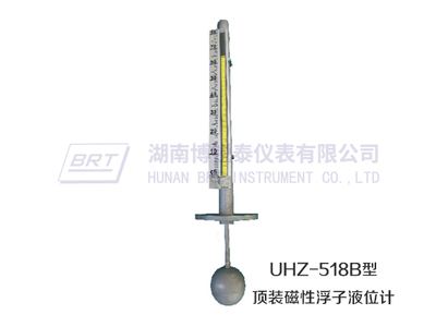 顶装磁性浮子液位计
